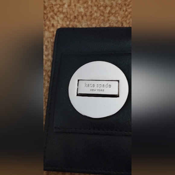 Kate Spade Black Leather Cardholder - Picture 3 of 5